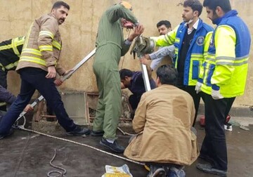  کودک پنج ساله داخل کانال تهویه هوا آپارتمان ۵طبقه افتاد