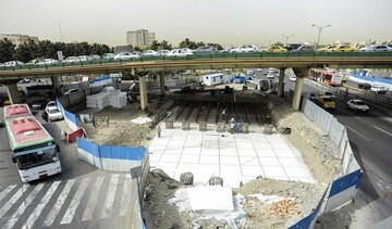 زیرگذر گیشا به طور موقت بازگشایی شد؛ افتتاح زیرگذر فجر تا دو ماه دیگر