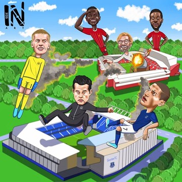 لیورپولی‌ها اینطوری حریفشان را بدرقه کردند! 