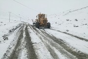 روستاهای بام ایران در محاصره برف