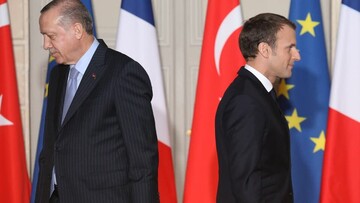 اردوغان: به فرانسه نروید