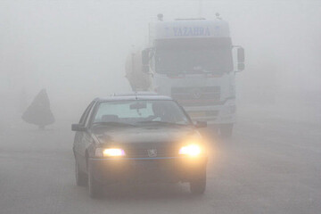 پدیده مه بر خوزستان غالب می‌شود