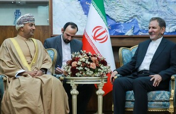 جهانگیری: هیچ محدودیتی برای گسترش همکاری با عمان نداریم/ حجم تجارت خارجی ایران در سخت‌ترین شرایط تحریم بیش از ۱۰۰ میلیارد دلار در سال است