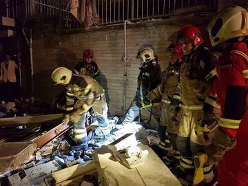 بلایی که انفجار گاز بر سر خانه جنوب تهران آورد