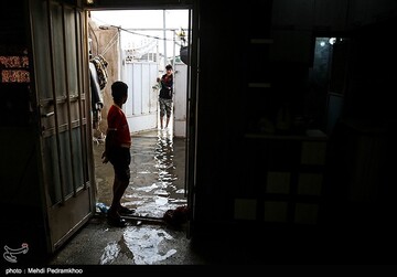 طغیان فاضلاب در خیابان های شهر کوت عبدالله - خوزستان