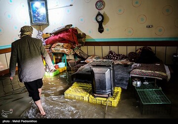 طغیان فاضلاب در خیابان های شهر کوت عبدالله - خوزستان