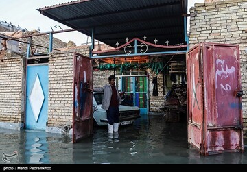 طغیان فاضلاب در خیابان های شهر کوت عبدالله - خوزستان