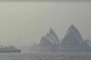فیلم | آلودگی وحشتناک و بی‌سابقه بر فراز سیدنی