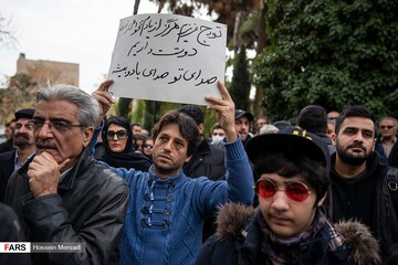 تشییع پیکر «تورج شعبانخانی»