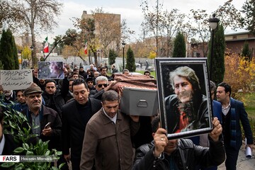 تشییع پیکر «تورج شعبانخانی»
