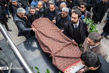 تشییع پیکر «تورج شعبانخانی»