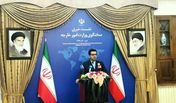 اولین نشست خبری سخنگوی دستگاه دیپلماسی خارج از تهران/عکس