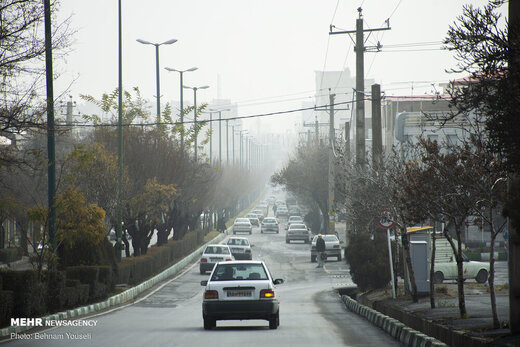 هوای تهران، به آلوده‌ترین حالت امروزش رسید
