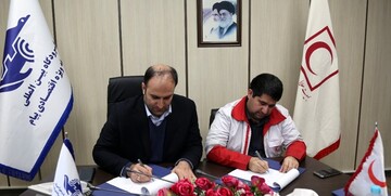 همکاری هلال احمر و فرودگاه پیام در عملیات نجات در سوانح هوایی
