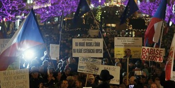 جمهوری چک به هم ریخت؛ تظاهرات چندهزار نفری علیه نخست وزیر