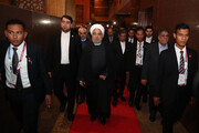 مقامات مالزی اینگونه به استقبال روحانی رفتند +عکس