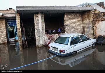 آبگرفتگی شدید در گاومیش آباد