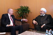 رایزنی روحانی و اردوغان درباره مشکلات منطقه و حضور آمریکا در سوریه