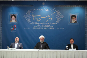 Rouhani: Iran, Japan should ban any third countries damage bilateral ties