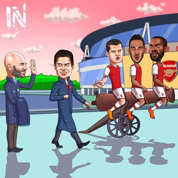 توپچی‌ها برای شلیک آماده می‌شوند!