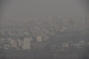 تصاویر | تشدید آلودگی هوای ارومیه در نخستین روز زمستان ۹۸