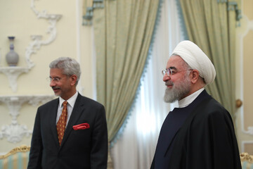 دیدار وزیر خارجه هند با رئیس جمهور