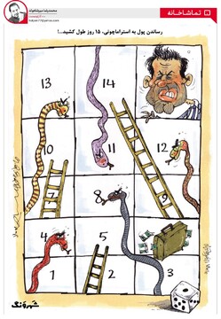 مسیر سخت رساندن پول به استراماچونی را ببینید!