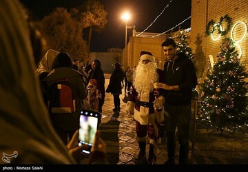 محله جلفای اصفهان در آستانه سال نو میلادی