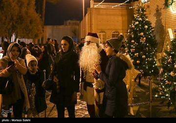 محله جلفای اصفهان در آستانه سال نو میلادی