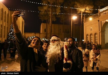 محله جلفای اصفهان در آستانه سال نو میلادی