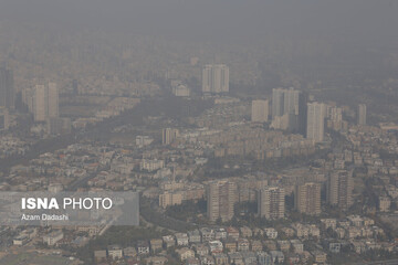 اخطاریه هواشناسی درباره تشدید آلودگی هوا در تهران و کرج