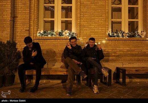 محله جلفای اصفهان در آستانه سال نو میلادی