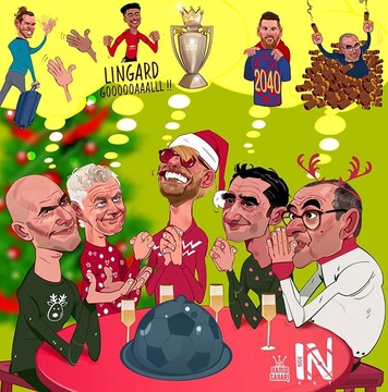 آرزوهای کریسمسی مربیان اروپایی را ببینید!