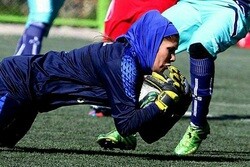 زهرا خواجوی رکورد کلین شیت فوتبال ایران را شکست
