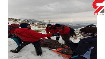 اولین تصویر از کوهنورد جانباخته در بهمن توچال