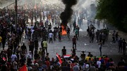 معترضان میدان نفتی ناصریه را بستند