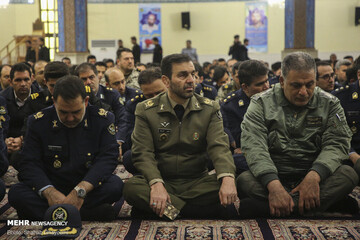 تشییع پیکر شهید محمدرضا رحمانی خلبان هواپیمای میگ ۲۹ ارتش درتهران