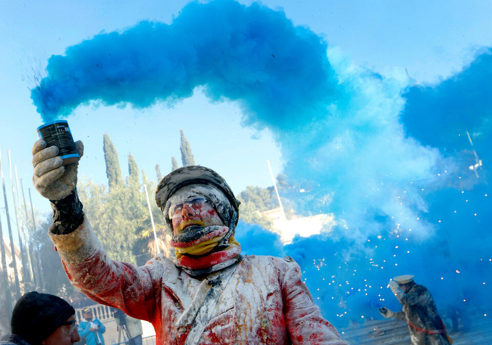 جشنواره پرتاب تخم مرغ