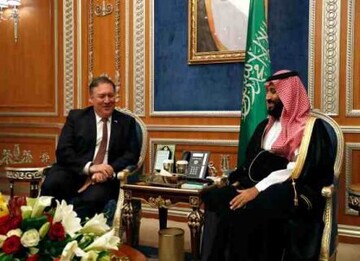 بن سلمان درباره حوادث عراق با پمپئو گفتگو کرد