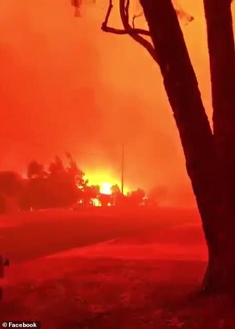 آسمان در میان آتش سوزی استرالیا قرمز شد