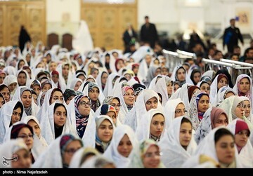 افتتاحیه بیست و سومین دوره ازدواج دانشجویی در حرم مطهر رضوی
