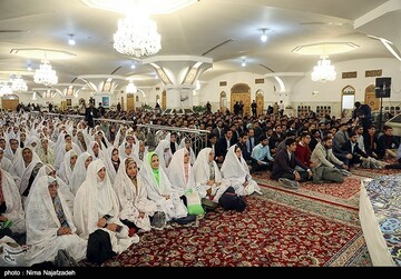 افتتاحیه بیست و سومین دوره ازدواج دانشجویی در حرم مطهر رضوی