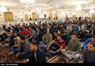 افتتاحیه بیست و سومین دوره ازدواج دانشجویی در حرم مطهر رضوی