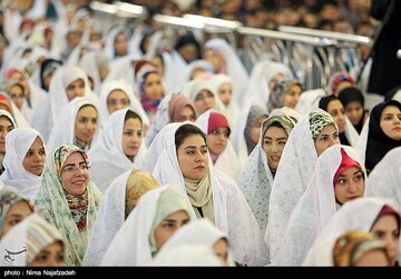 افتتاحیه بیست و سومین دوره ازدواج دانشجویی در حرم مطهر رضوی