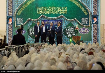 افتتاحیه بیست و سومین دوره ازدواج دانشجویی در حرم مطهر رضوی