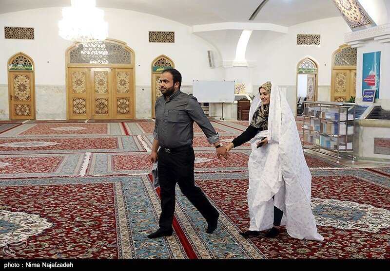 افتتاحیه بیست و سومین دوره ازدواج دانشجویی در حرم مطهر رضوی