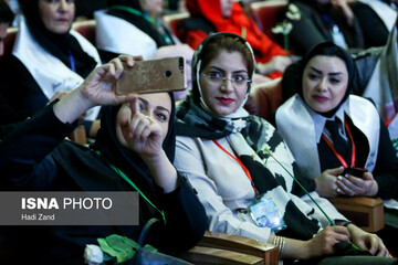 مراسم روز پرستار با حضور جهانگیری