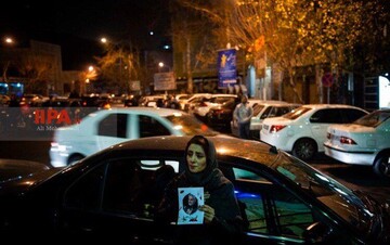 روشن کردن شمع در مسجد امام صادق(ع) میدان فلسطین تهران