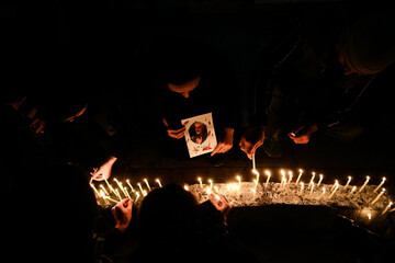 تصاویر | شام غریبان مردم تهران برای سردار سلیمانی