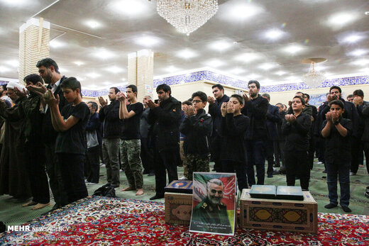 مسجد امیرالمؤمنین شهرک دقایقی، پس از شهادت سپهبد شهید قاسم سلیمانی